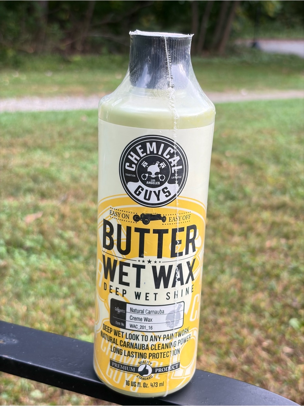 Chemical Guys Butter Wet Wax Deep Wet Shine bottle. NEW.